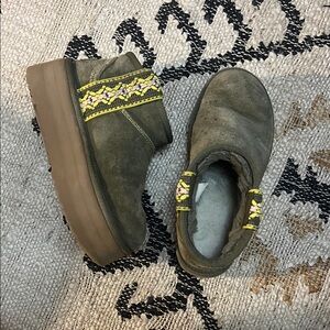 Ugg Ultra Mini Braid Platforms